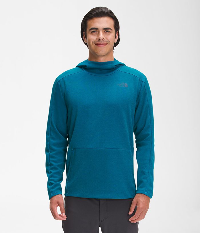 The North Face Hoodie EA Big Pine Midweight Blue - Mens - Thailand MBJCK-5694